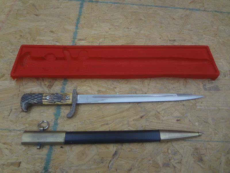 440 Stainless 12&quot Dagger With ...