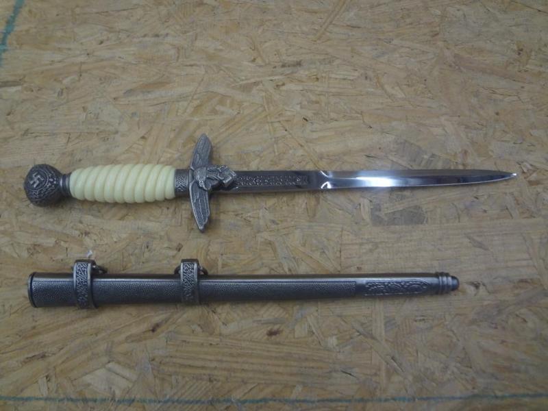 10&quot Dagger With Sheathe, Nazi ...