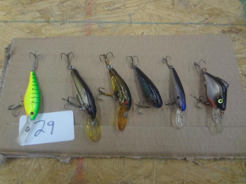 (6) Crankbait Lures...