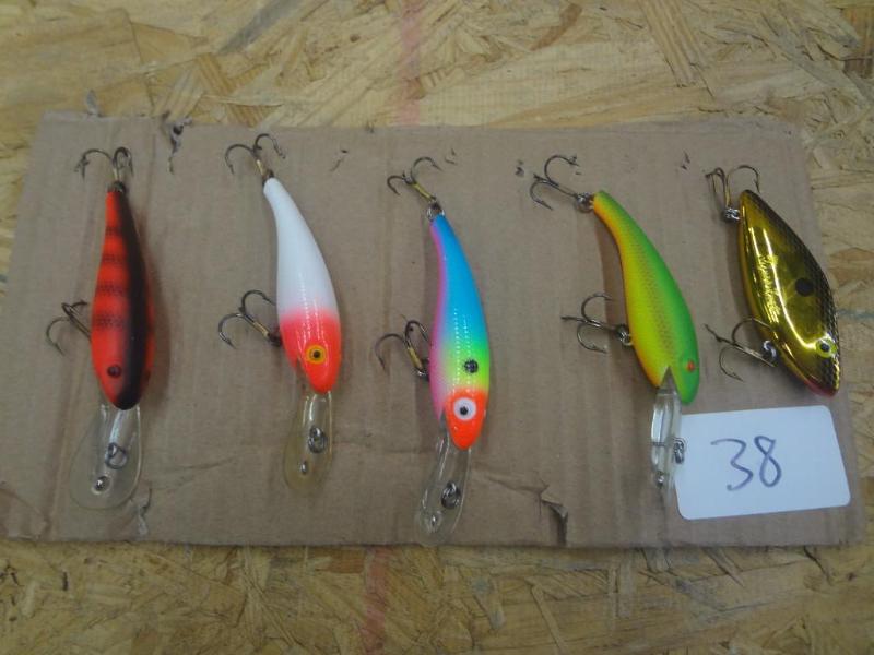 (5) Crankbait Lures...