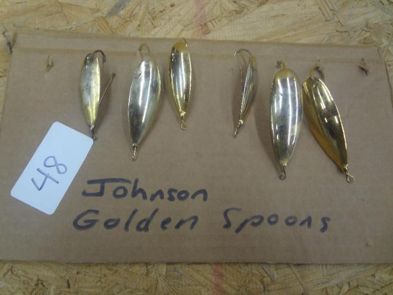 (6) Johnson Golden Spoons...