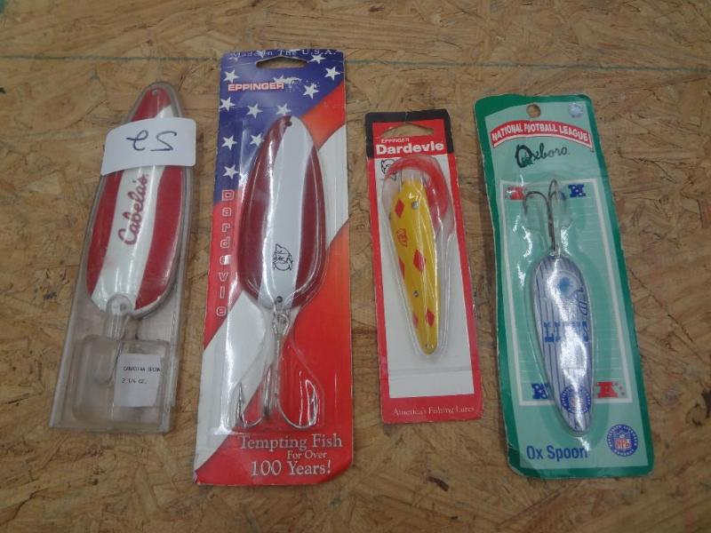 (4) New In Package Spoon Lures...