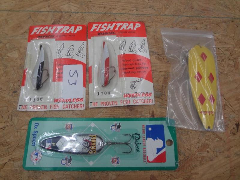 (4) New In Package Spoon Lures...