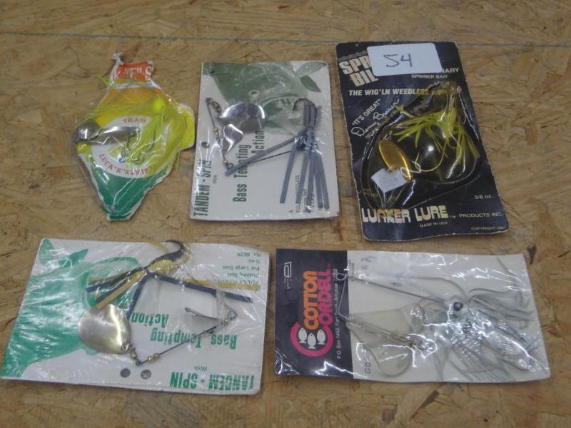 (4) New In Package Spinner Baits...