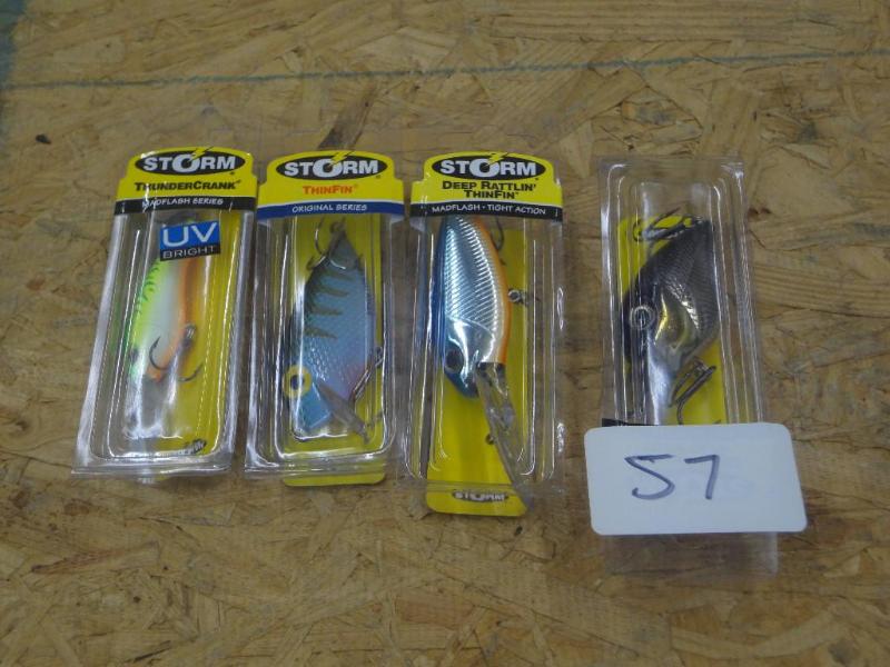(4) New Storm Lures...