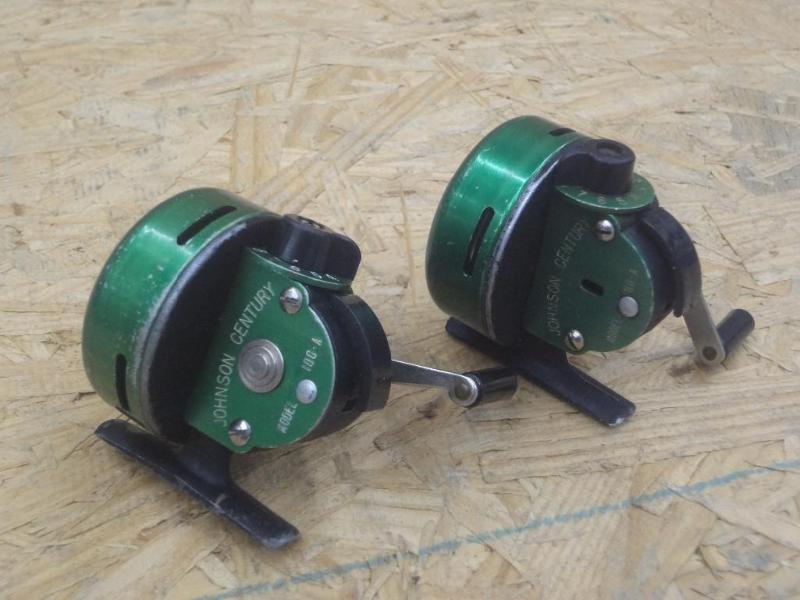 (2) Vintage Johnson Spin-Cast Reels...