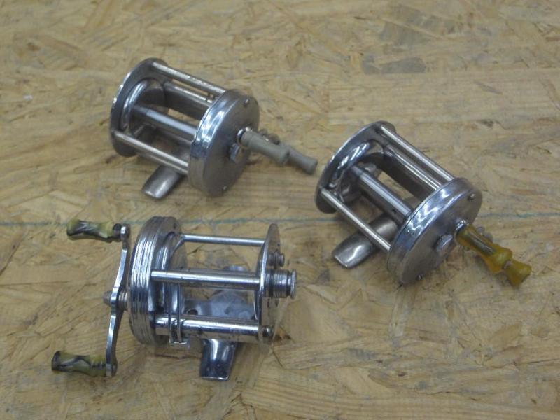 (3) Vintage Casting Reels...