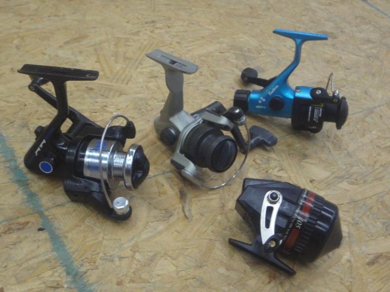 (3) Spinning &amp (1) Spin-Cast Re...