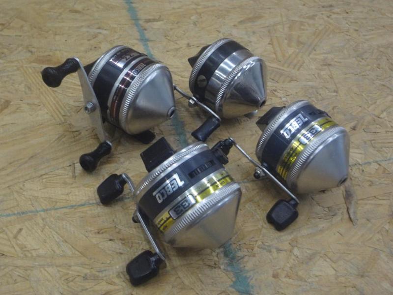 (4) Zebco 33 Spin-Cast Reels...