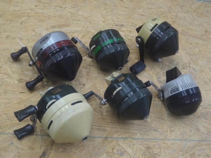 Lot Of (6) Zebco Spin-Cast Reels...