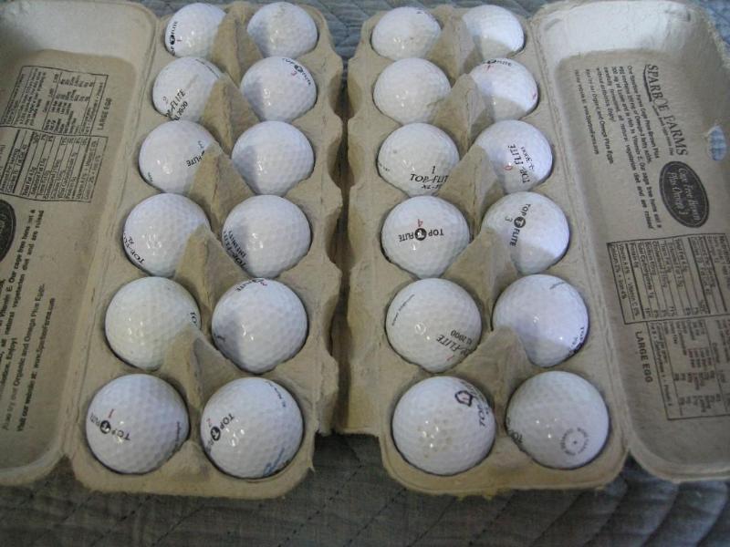 lot 103 image: 2 dozen misc TopFlite golf balls. D...