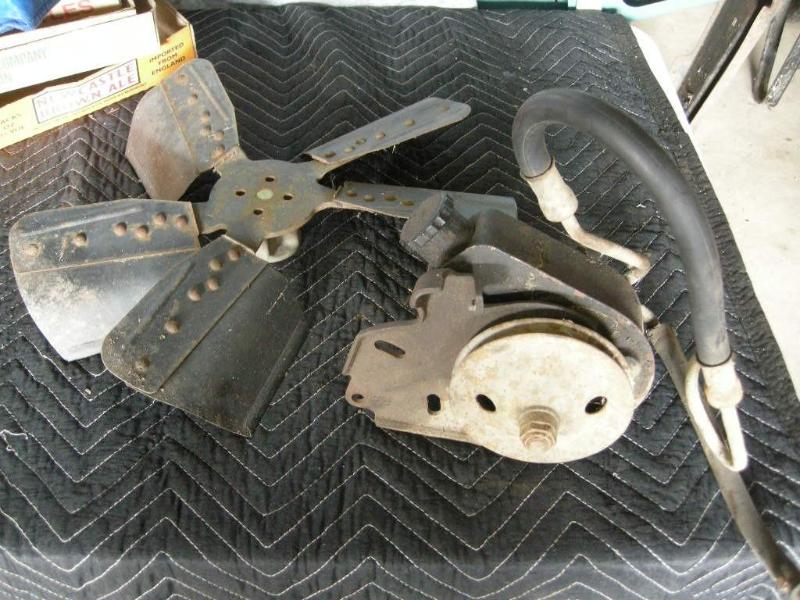 lot 12 image: 6768 Firebird power steering pum...