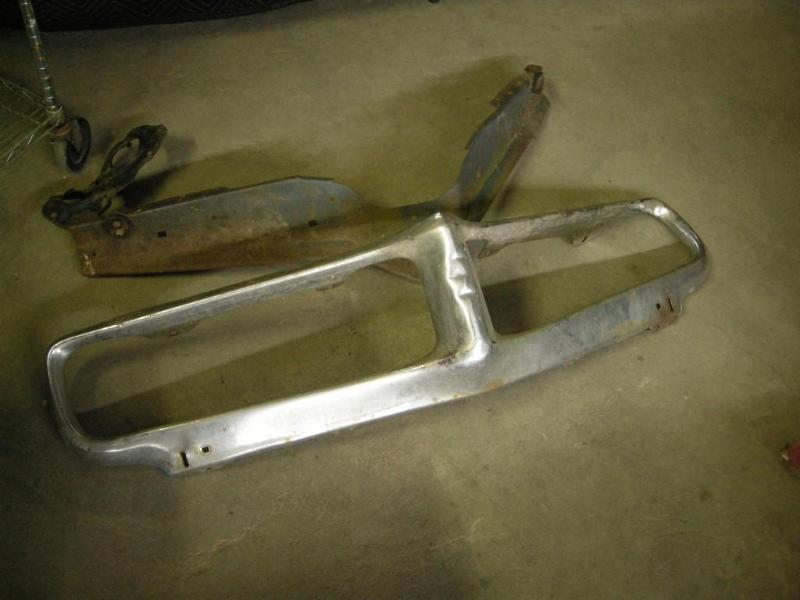 lot 15 image: 67 Firebird front bumper and other...