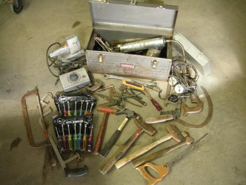 lot 30 image: Group misc tools including Craftsma...