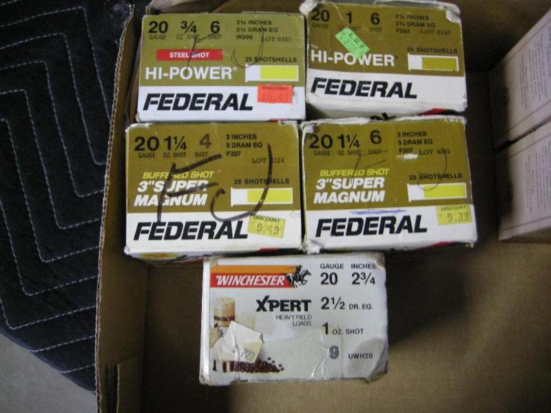 lot 34 image: 20 gauge Federal hi-power 2 34&quo...