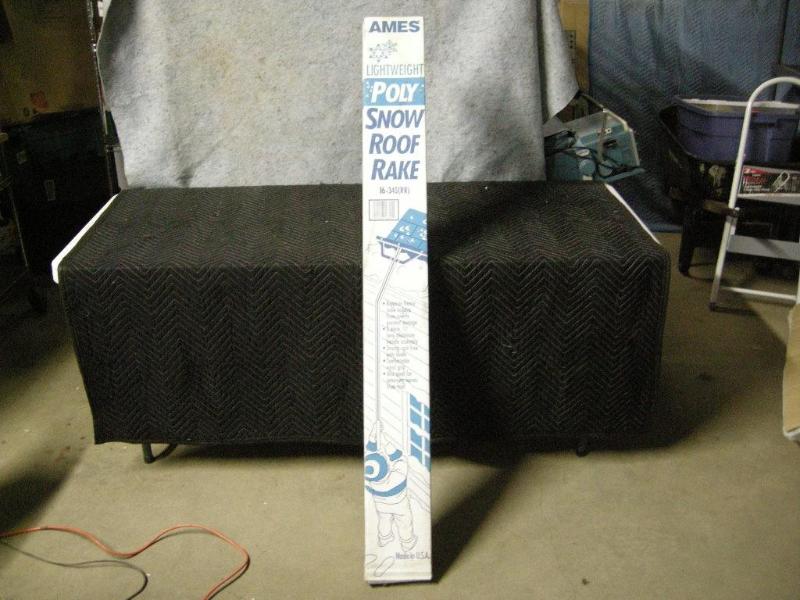 lot 43 image: AMES lightweight poly roof rake. Li...