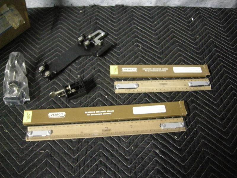 lot 47 image: Misc Vemco drafting machine parts....