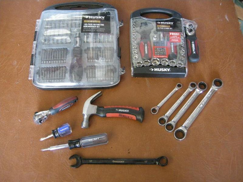 lot 78 image: Husky Tools including 45pc Stubby s...