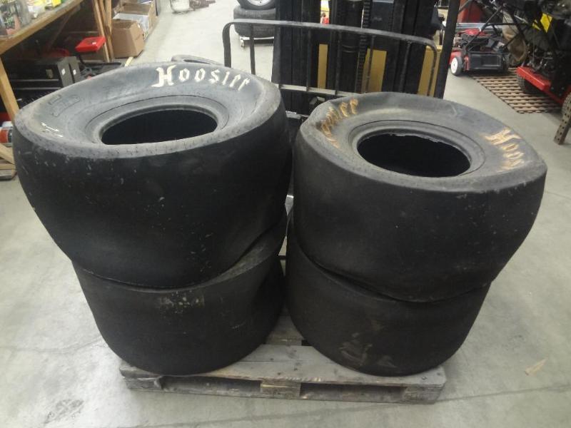 (4) Hoosier Used Racing Tires (2) ...