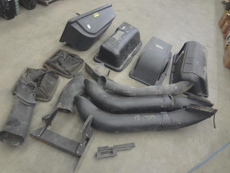 Large Lot Of Lawn Tactor Bagger Par...