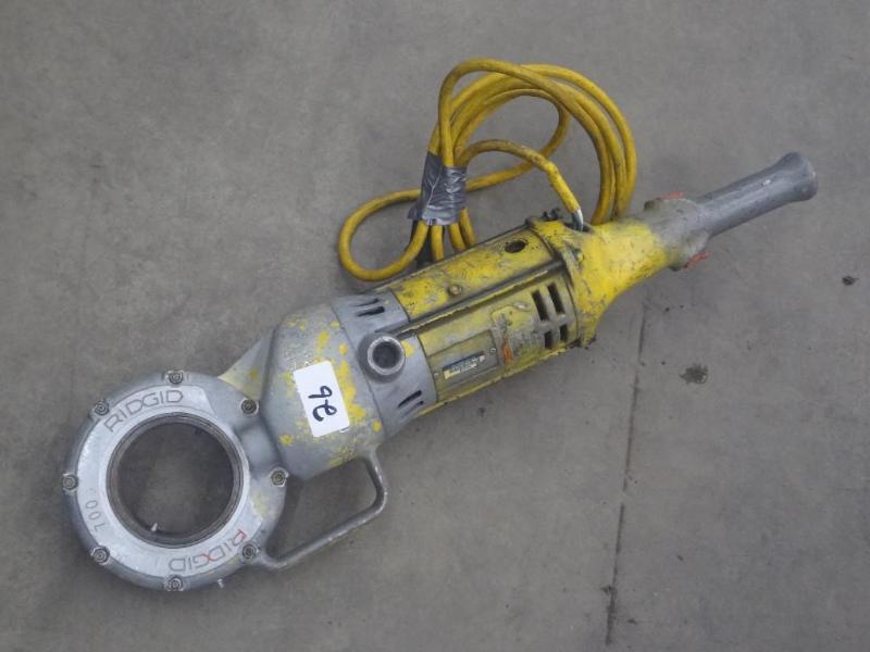 Ridgid Power Pipe Threader, For Par...