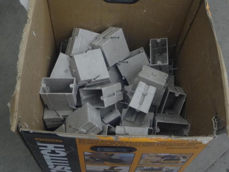 Box Lot Of Misc Electrical Enclosur...