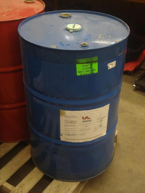 55-Gallon Seald Lid Steel Barrel, G...