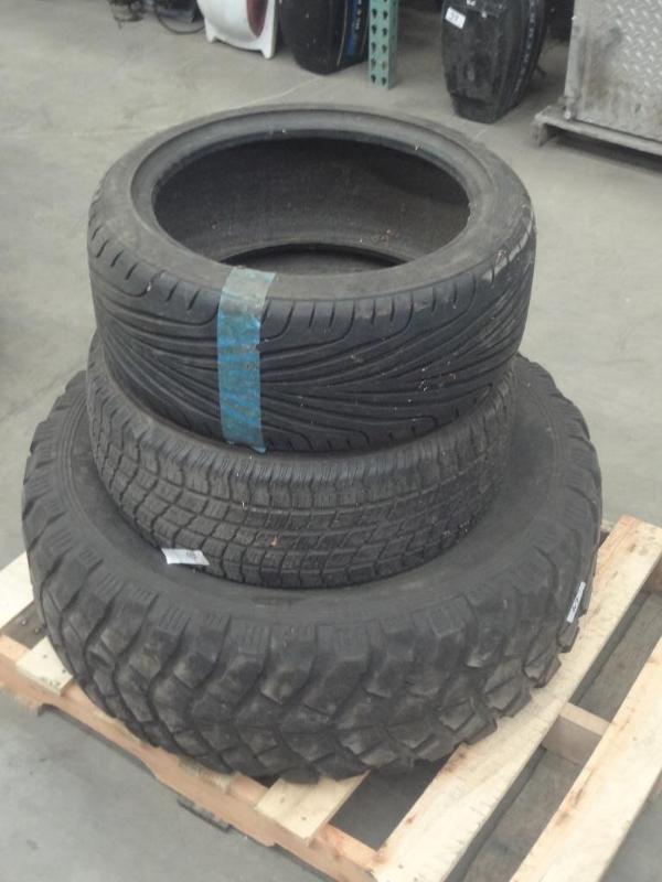 (3) Tires (1) Goodyear F1 215401...