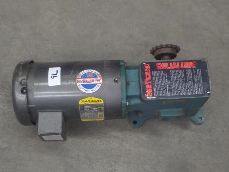 Baldor 2HP 3-Phase Motor With Dodge...