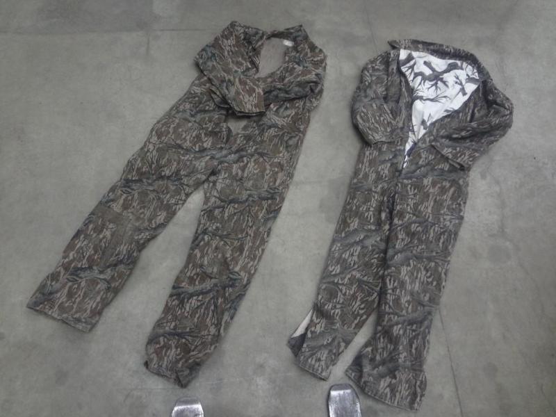(2) Size Large Hunting Overalls...