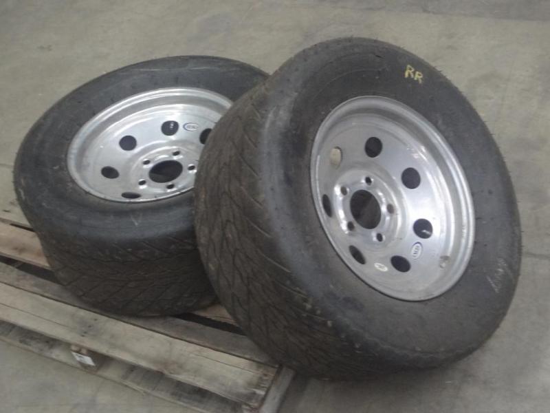 (2) Used Aluminum Race Rims &amp T...