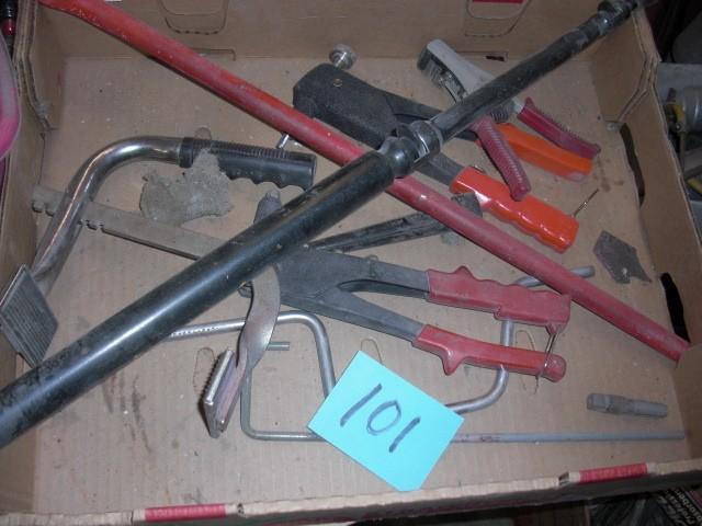 Rivet Guns, Wire Cutter.. other ite...