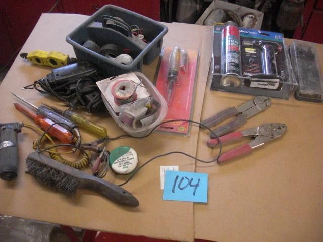 Misc. Soldering items.. Irons, Et. ...