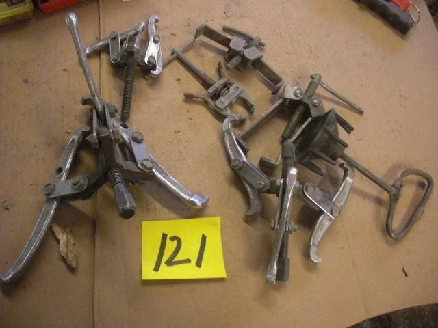 Bearing pullers and DENT PULLERS.. ...
