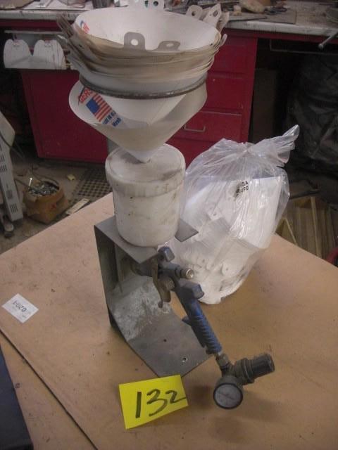 Paint Sprayer Stand and straining f...