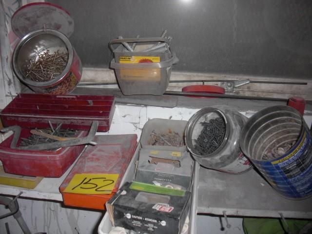 Misc. Nails, Screws and Bolts as pi...