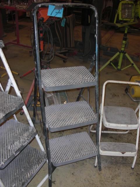 3 COSCO Folding ladders.. Lots of p...