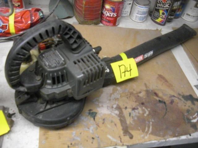 CRAFTSMAN, 150 MPH Blower, Untested...