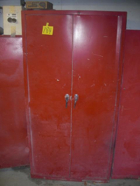 METAL storage cabinet.. ALL CONTENT...