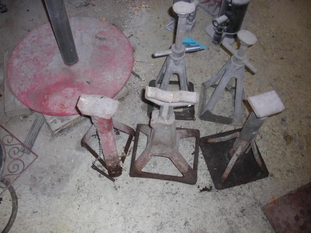 5 smaller jack stands as pictured.....