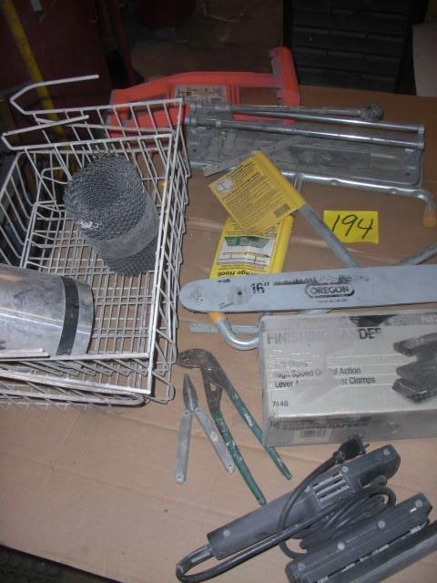 Misc items as pictured, including ...