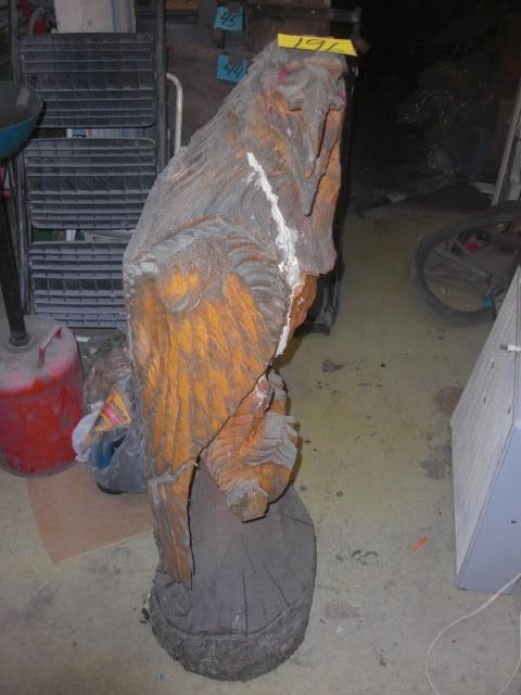 CHAIN SAW ART.. AMERICAN EAGLE.. A ...