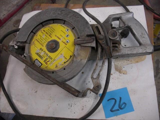 SKIL SAW 8 14 in saw.. Tested and ...