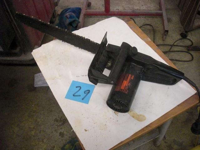 16 in BAR Electric Chain Saw.. Test...