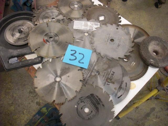 Miscellaneous Saw Blades as picture...