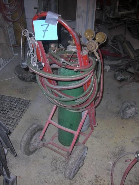 Acetylene Torch, Tank and attachmen...