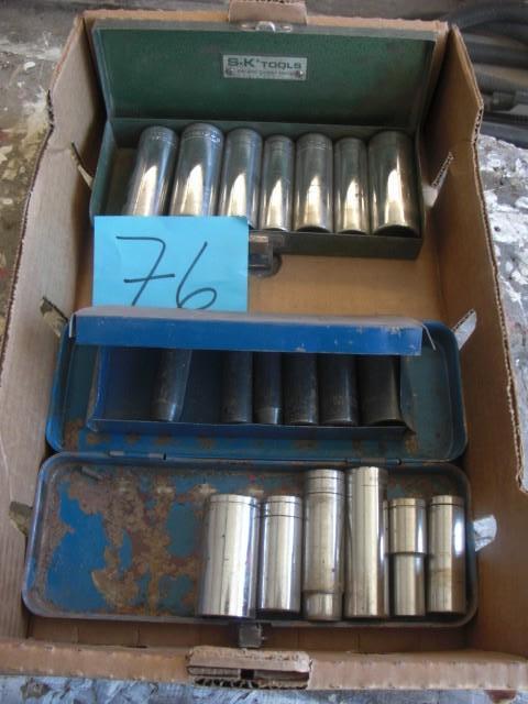Deep Sockets. Misc. Sizes...