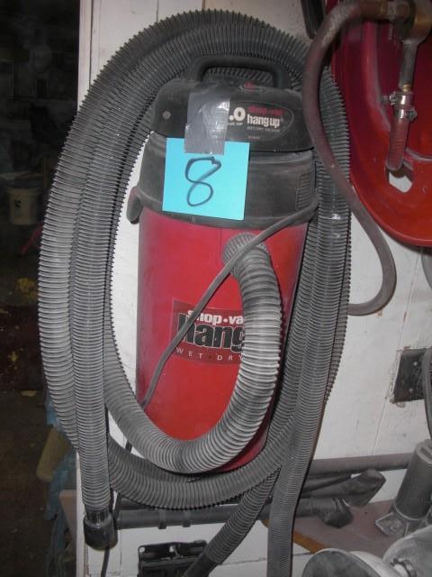SHOP VAC, Hang up WETDRY VAC...