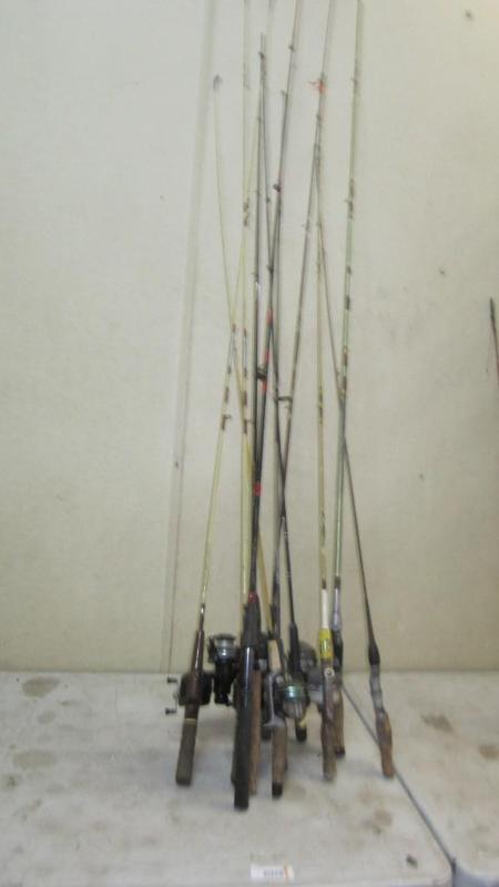 Fishing pole lot...