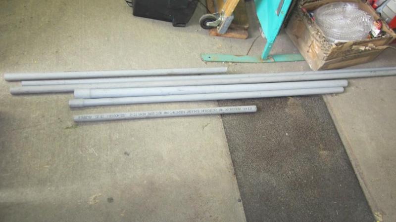 Misc pile of electrical conduit...